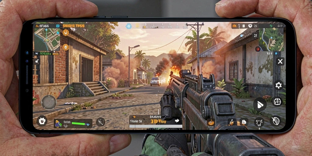 Screenshot utama AIFA66 menampilkan aksi gameplay TPS yang mendebarkan.
