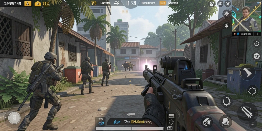 Tampilan menarik dari gameplay seru DEWI188.