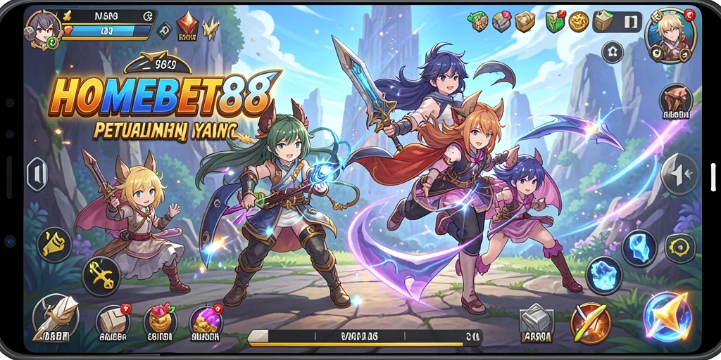 Tampilan gameplay menarik dari HOMEBET88 yang penuh aksi.