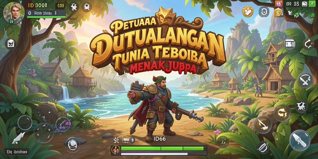Tampilan indah dari gameplay Open World ID66.