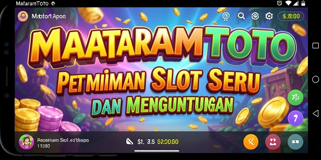 Gameplay menarik dari MATARAMTOTO dalam slot yang penuh warna.