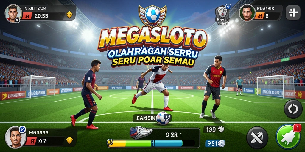 Tampilan gameplay <strong>MEGASLOTO</strong> yang menakjubkan dan penuh aksi.