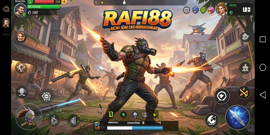 Gameplay seru dan menantang di RAFI88.
