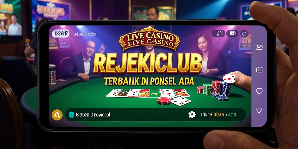 Gameplay Live Casino yang seru dan interaktif di REJEKICLUB.