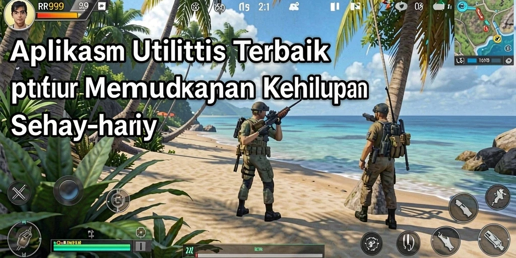 Screenshot utama RR999 menampilkan kemudahan penggunaan fitur-fitur utilitas.