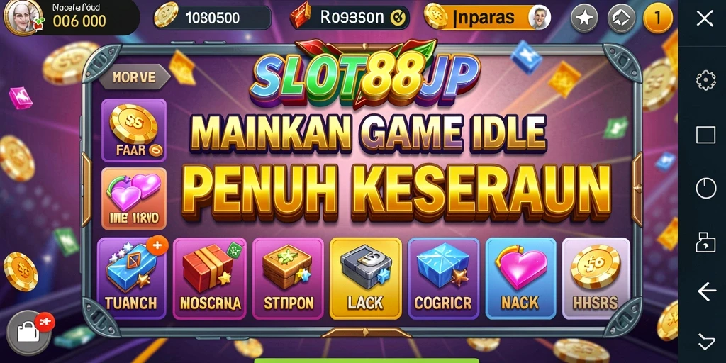 Tampilan gameplay seru dan interaktif dari SLOT88JP.