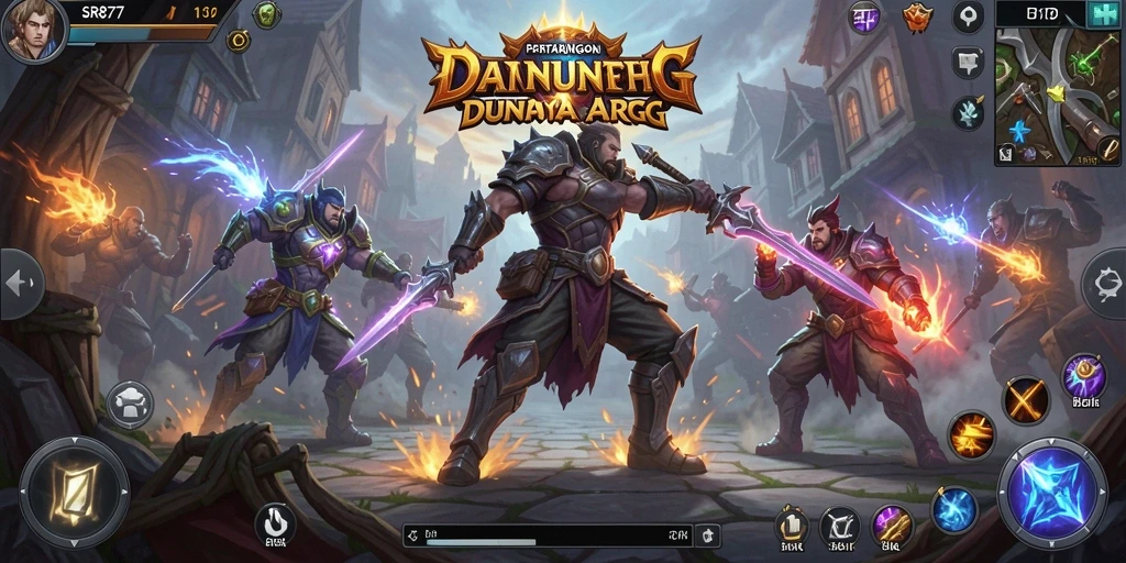 Tangkapan layar SR877 menampilkan aksi pertarungan yang mendebarkan dalam gameplay ARPG.