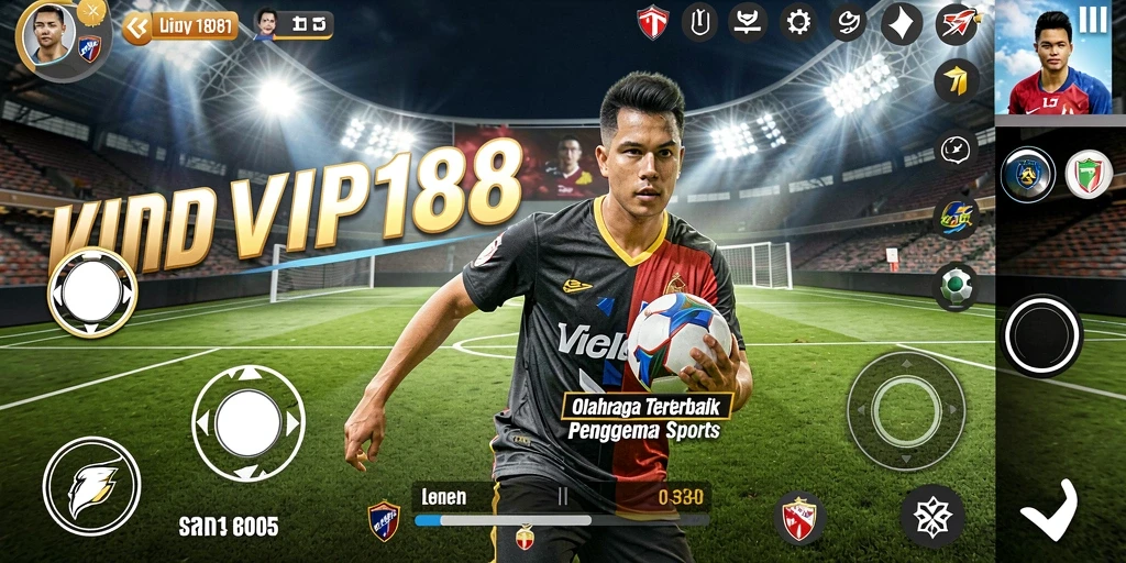 Tampilan gameplay mendebarkan di VIP188 dengan aksi olahraga seru.