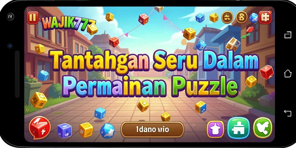 Tampilan gameplay menantang dalam WAJIK777 yang mengasah otak.