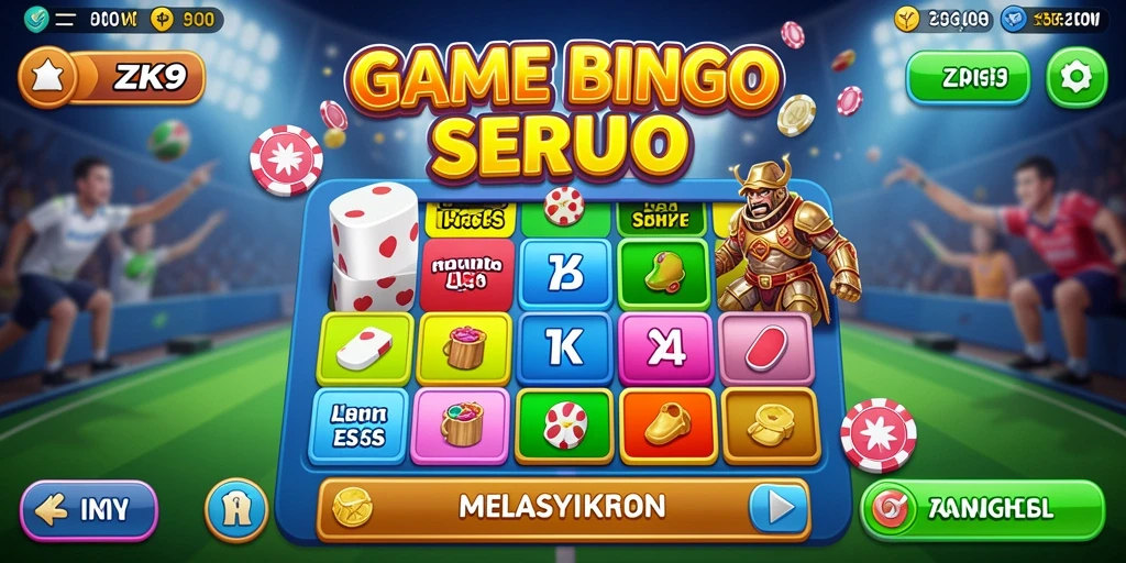 Gameplay seru ZK9 dengan suasana Bingo yang menarik.